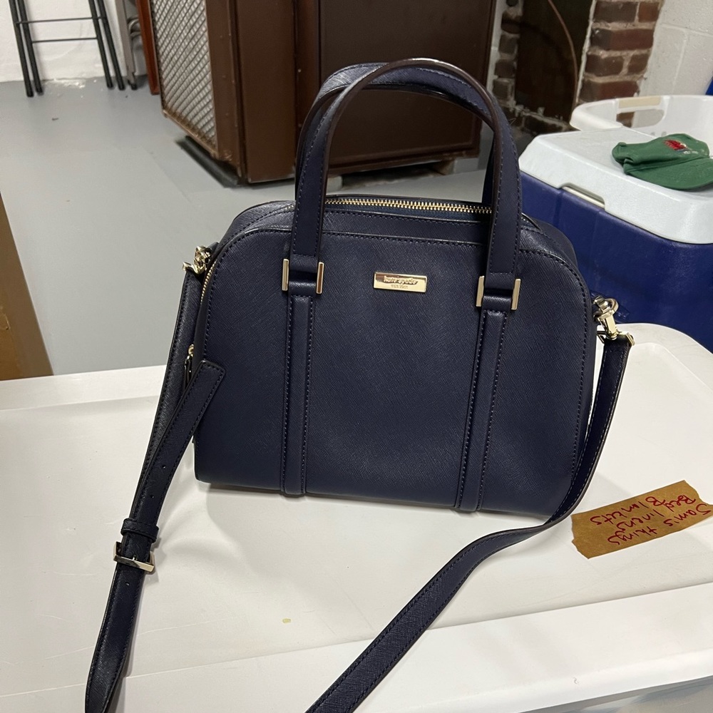 Navy Kate Spade Bag
